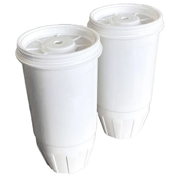 2 pakuotė Vandens filtrai Baltos plastikinės atsarginės dalys ąsočiams ir dozatoriams, filtravimo sistema NULIUI VANDENS
